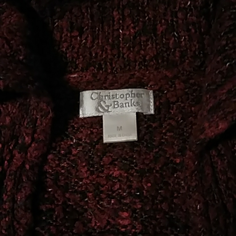 Christopher and Banks Open Front Long Sweater - Picture 2 of 6